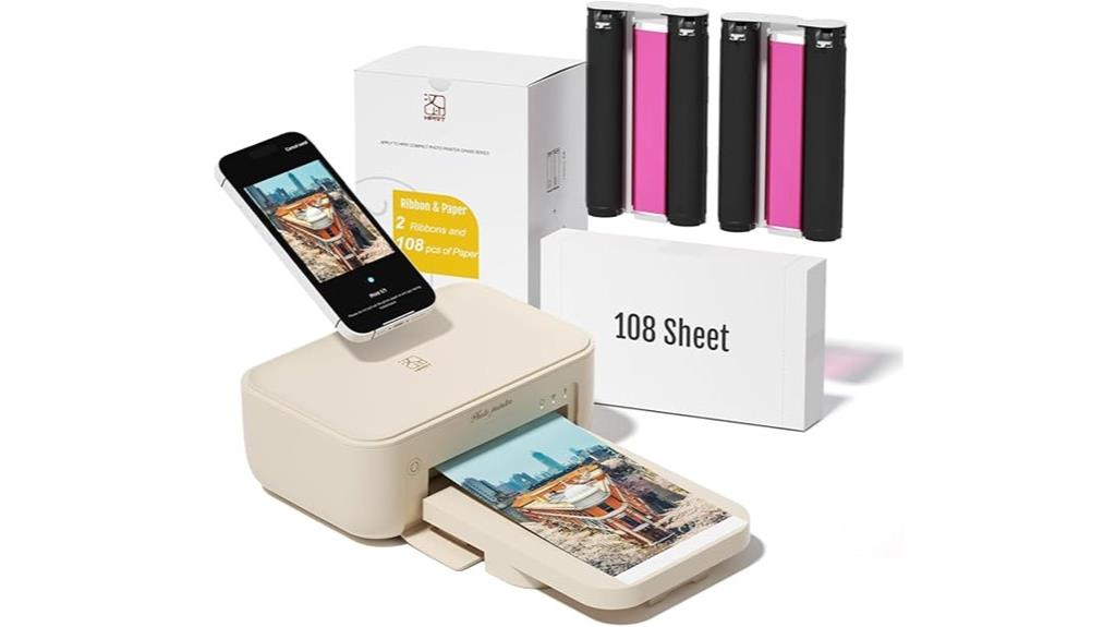 four sheet photo printer