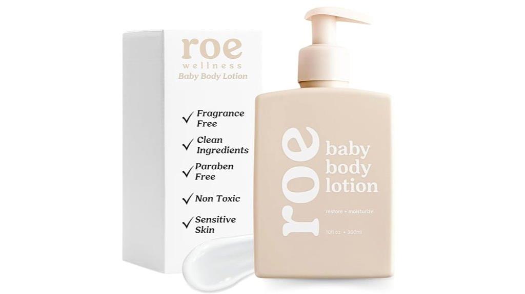fragrance free baby moisturizer