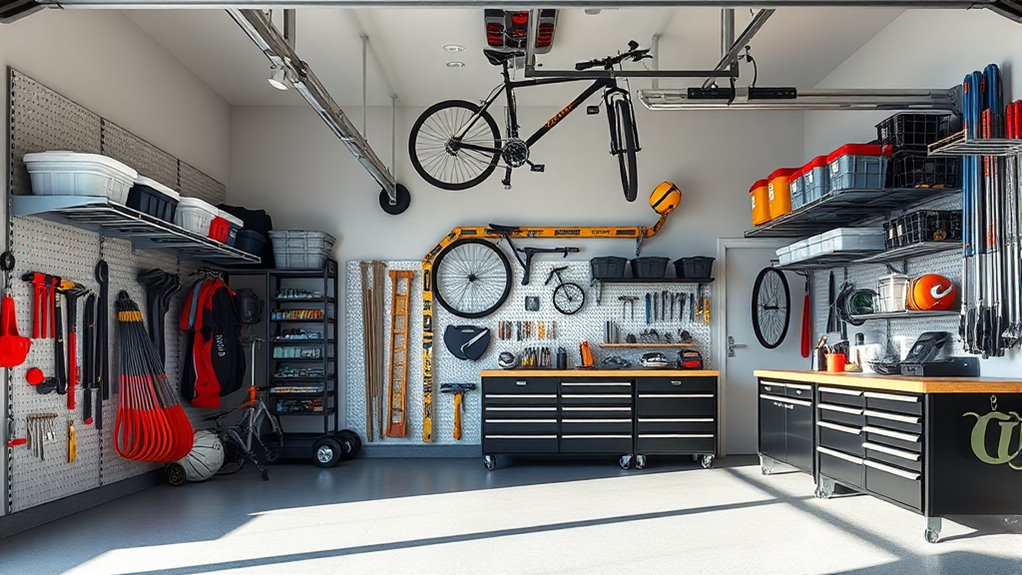 garage organization and storage