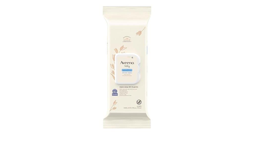 gentle aloe oat wipes