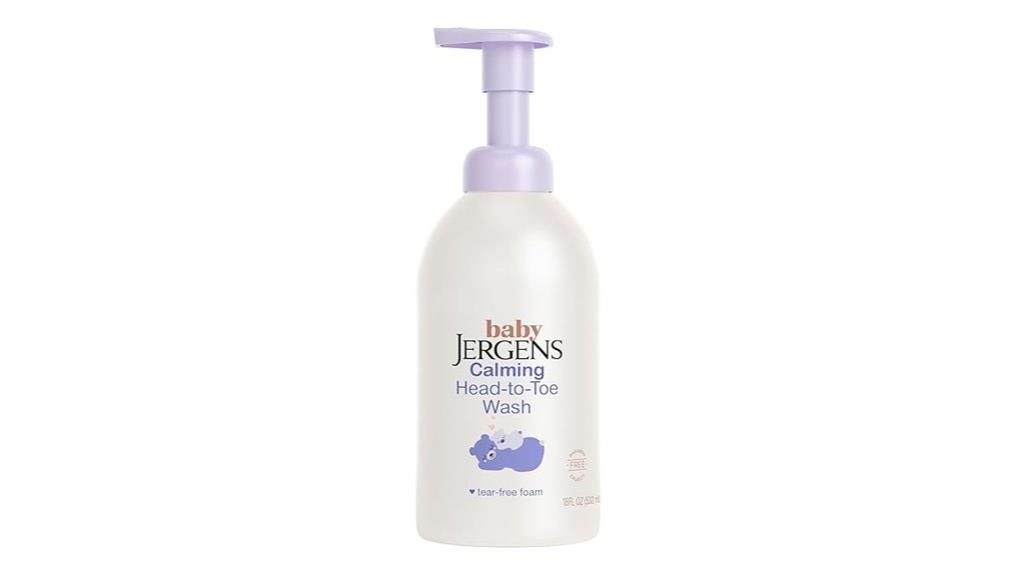 gentle baby foaming wash