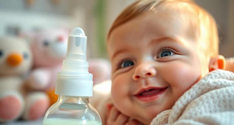 gentle baby saline sprays