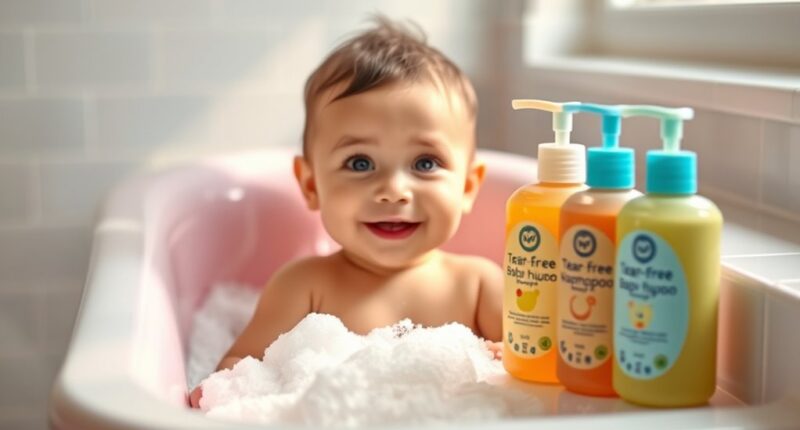 gentle baby shampoo picks