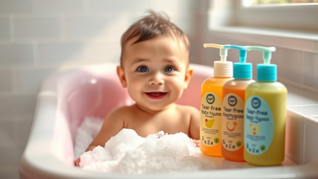 gentle baby shampoo picks