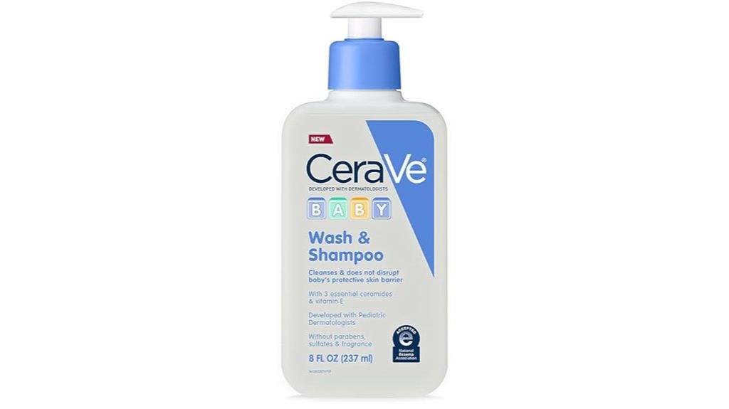 gentle baby wash shampoo