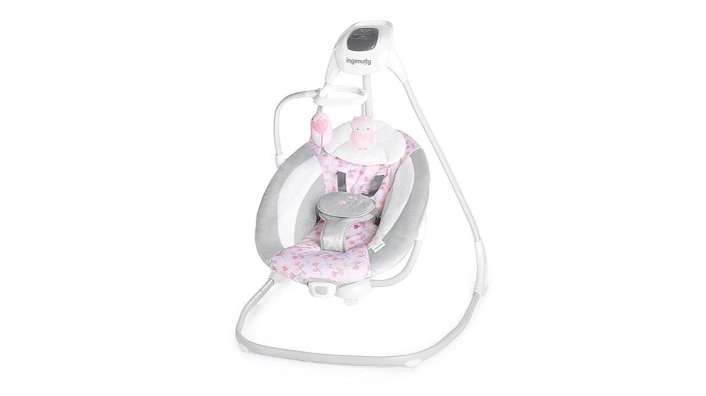 gentle easy to use baby swing