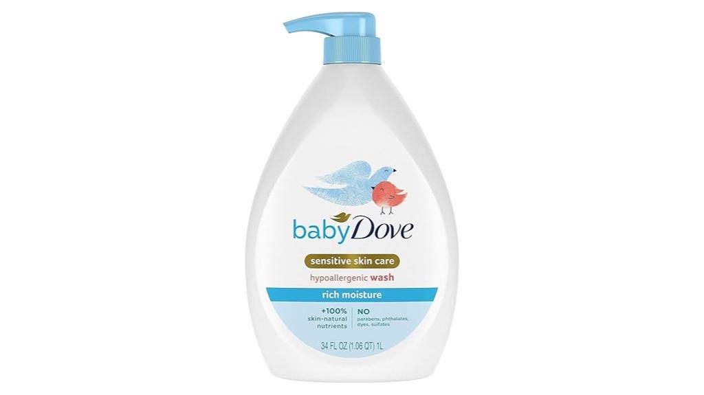 gentle hydrating baby wash