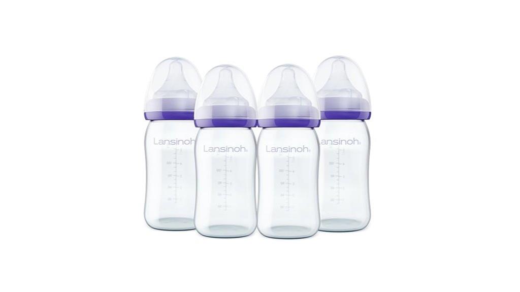 glass baby bottles pack