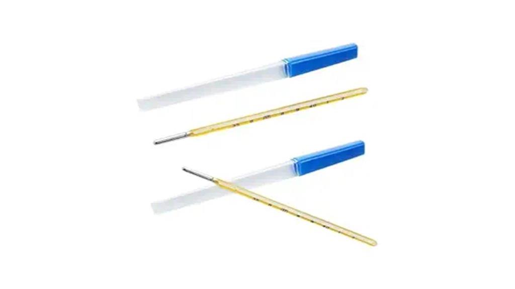 glass thermometer set