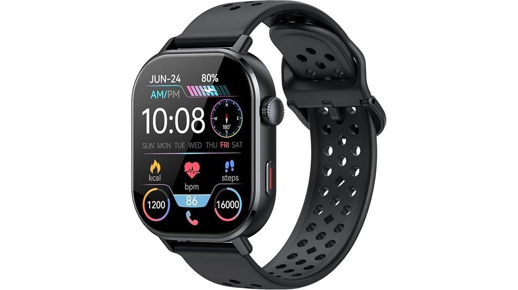 gps amoled smartwatch for android ios