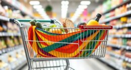 grocery cart hammock selection