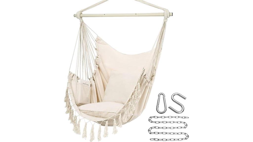 hammock chair rope cushions