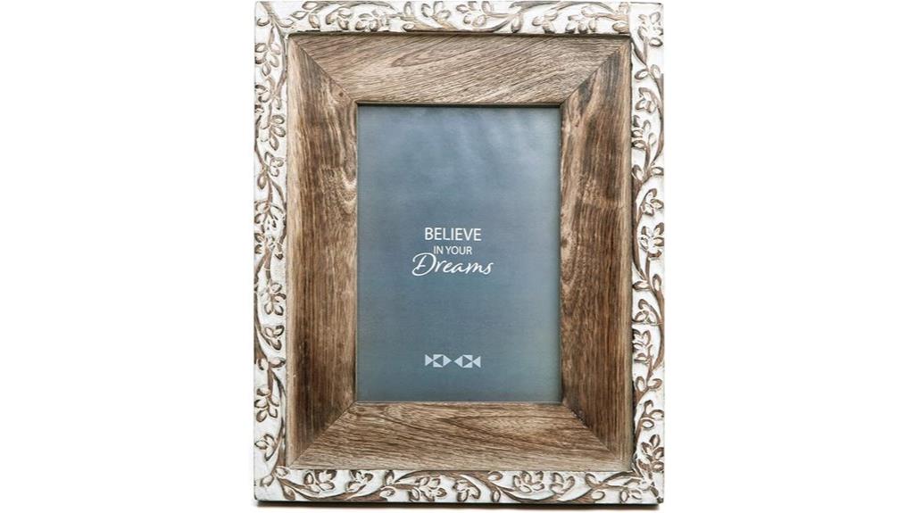 handcrafted mango wood frame