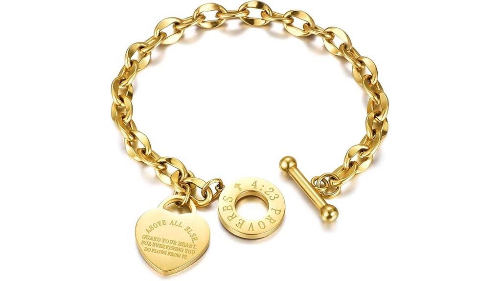 heart bible verse jewelry