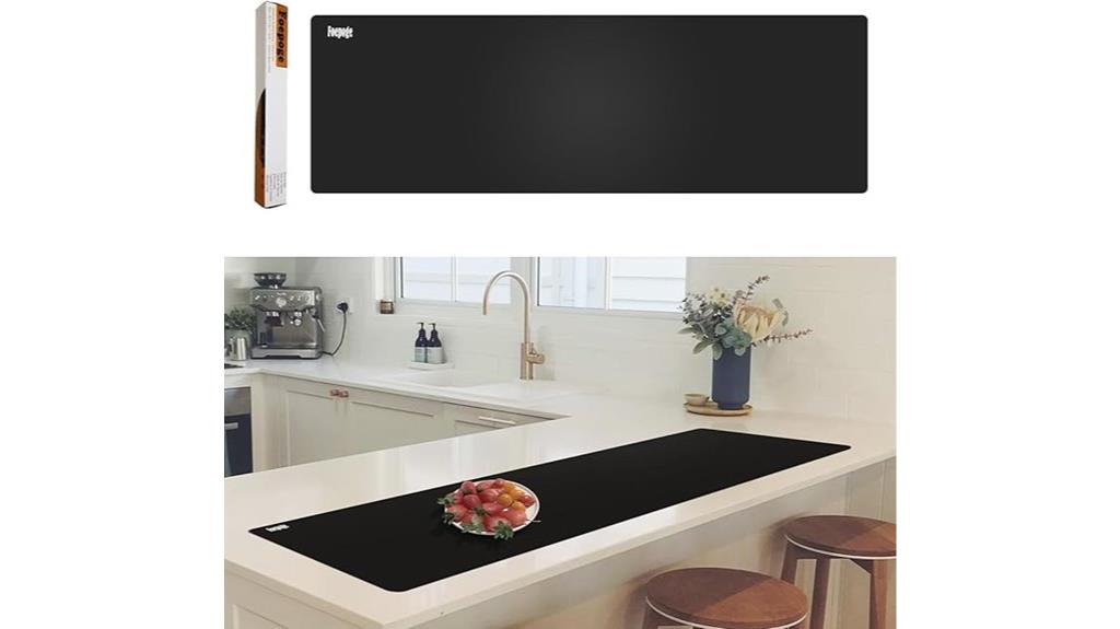 heat resistant silicone counter mat