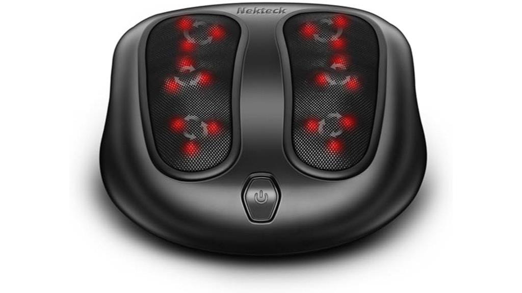 heated shiatsu foot massager