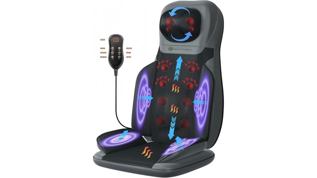 heated shiatsu massage chair