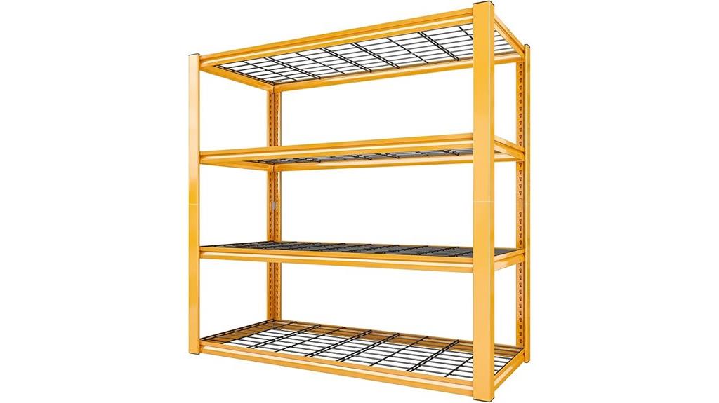 heavy duty garage shelves
