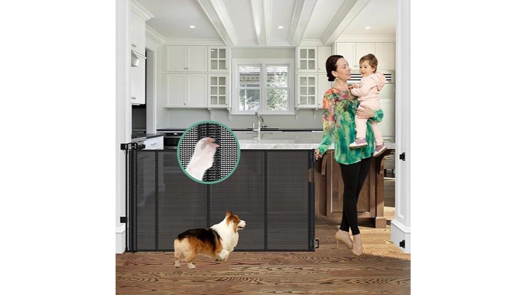 heavy duty retractable gate