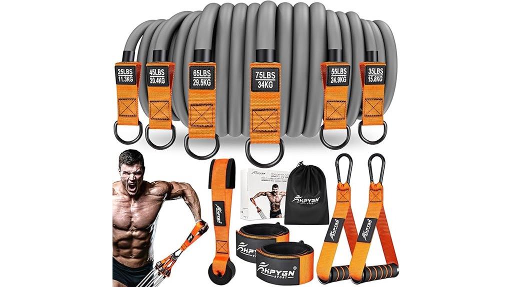 heavy resistance workout bands