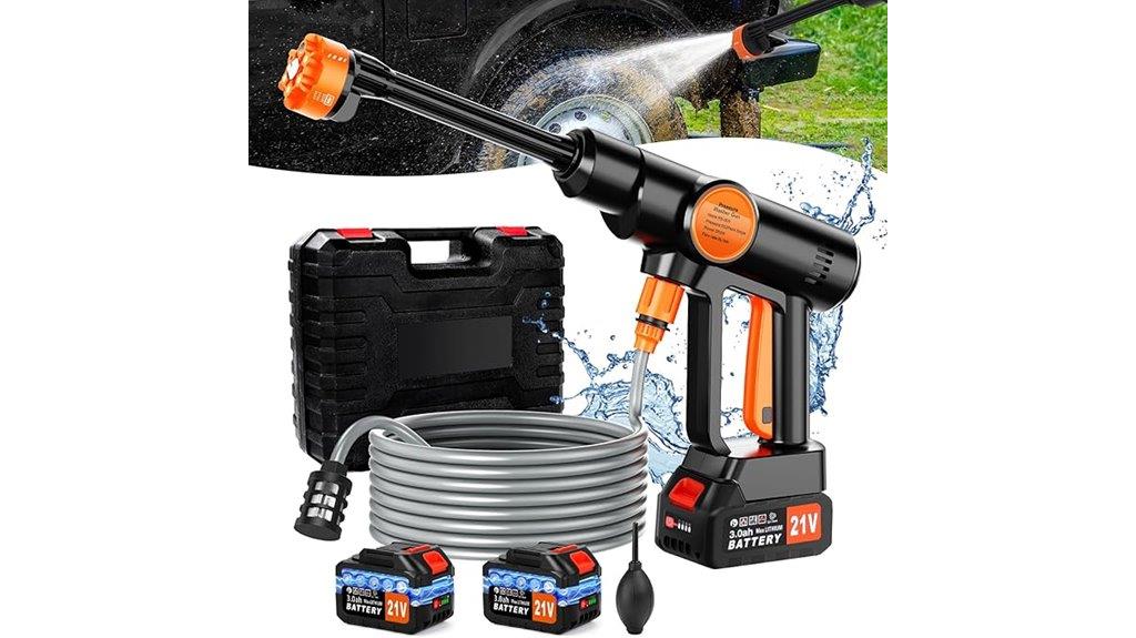 high capacity cordless washer