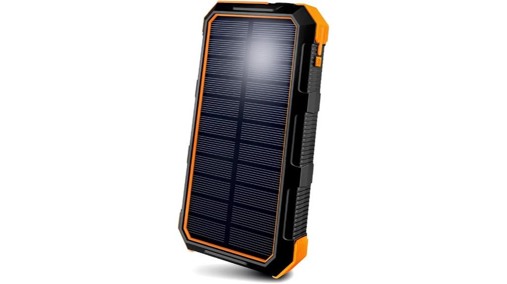 high capacity solar power bank