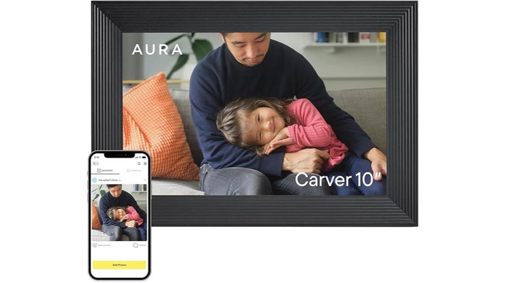 high resolution wifi photo frame