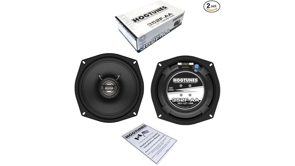 hogtunes 5 25 front speakers
