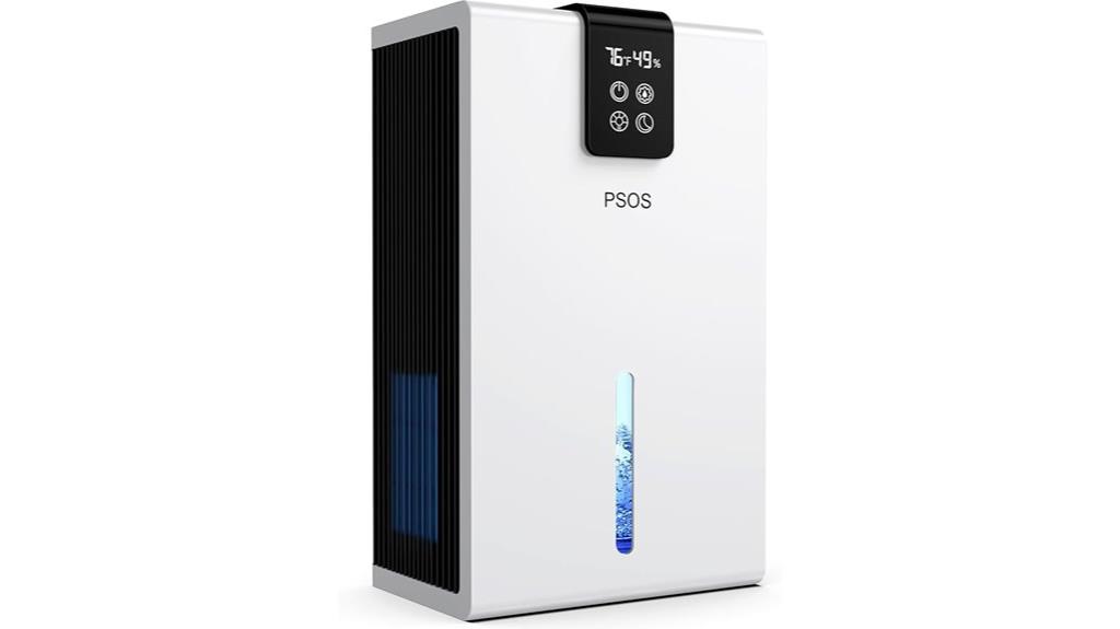 home dehumidifier with large tank