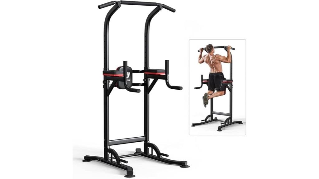 home gym pull up tower