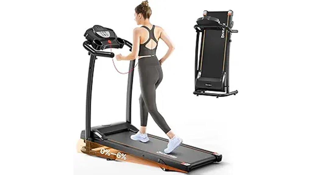 home treadmill with incline