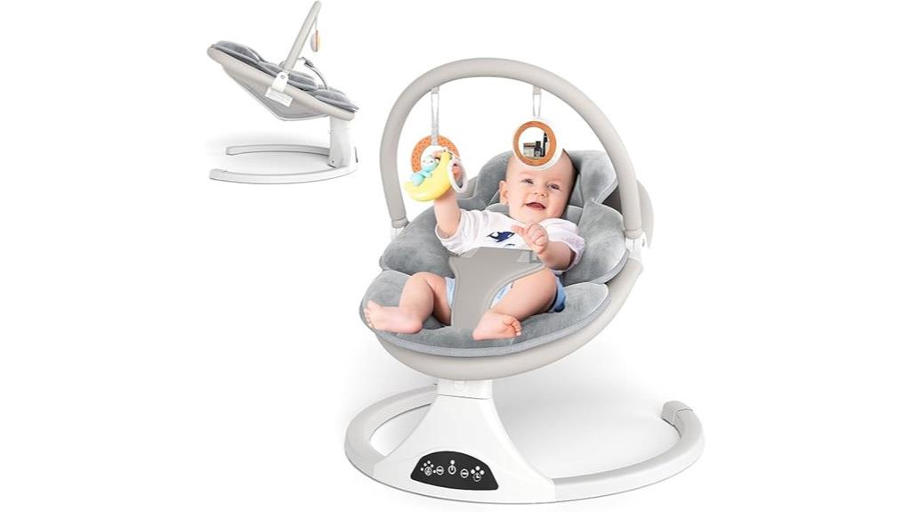 infant electric swing remote