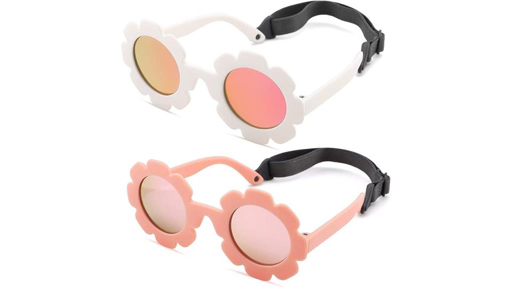 infant polarized sunglasses strap