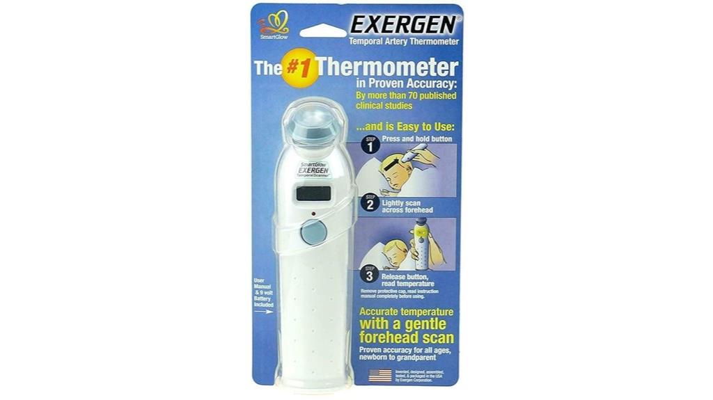 infrared forehead temperature scanner