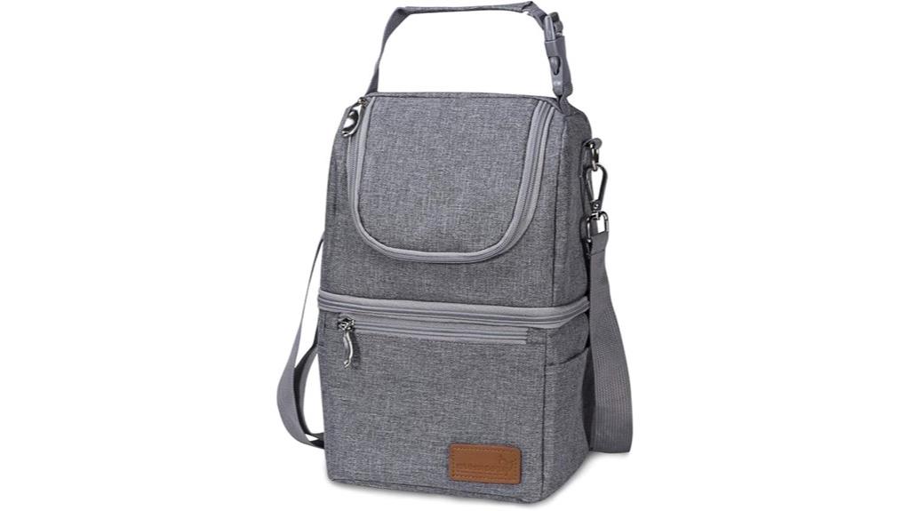 insulated breastmilk cooler bag