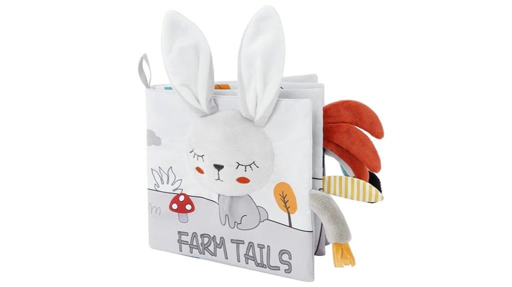 interactive 3d crinkle baby books