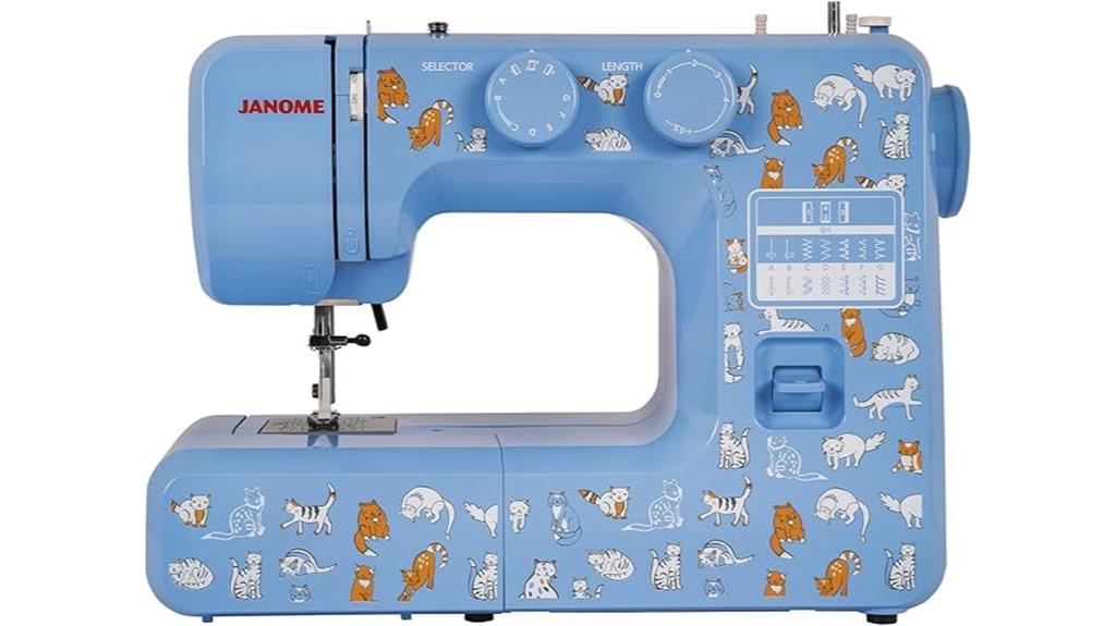 janome cat sewing machine