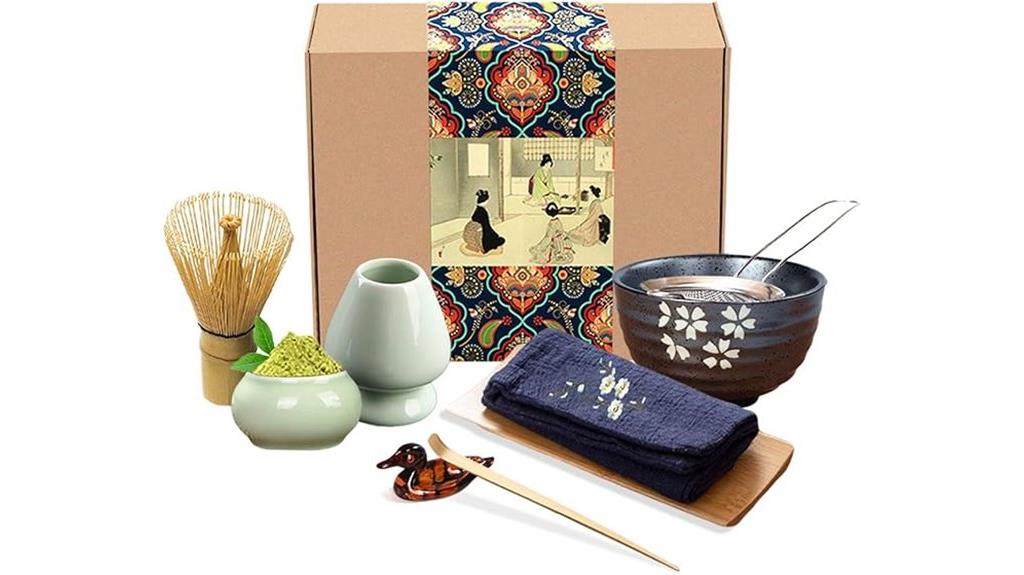 japanese matcha tea set