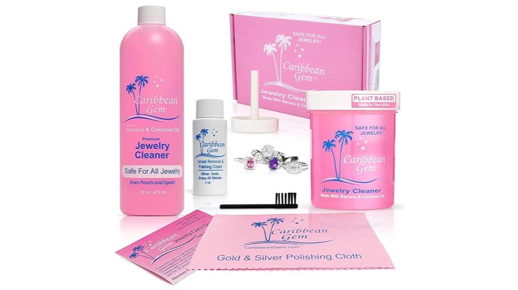 jewelry cleaning supplies set