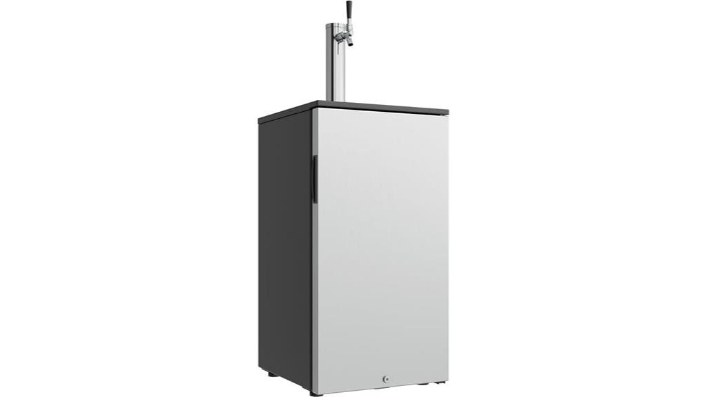 kegerator for 1 6 kegs