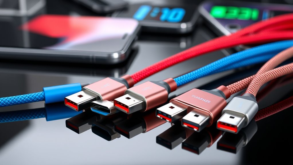 key charging cable considerations