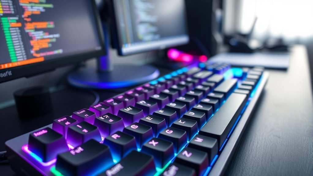 keyboard features for comfort