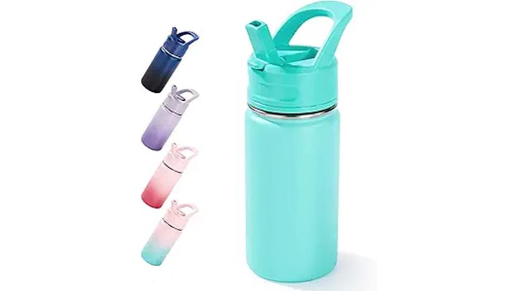 kids 12oz insulated leak proof bottle