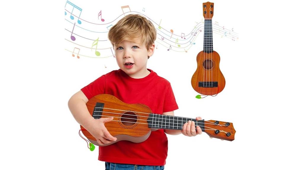 kids 17 inch educational ukulele
