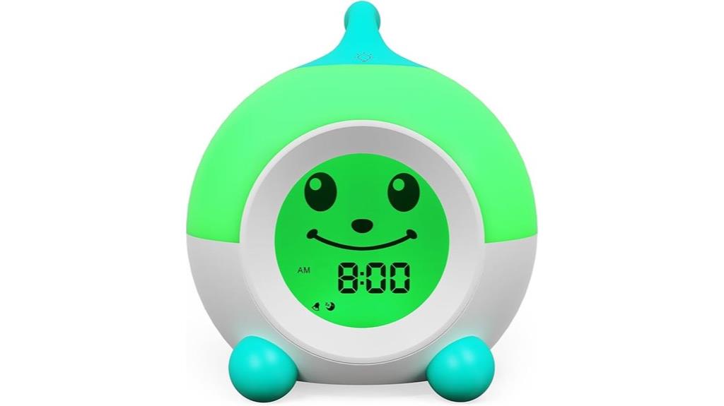 kids alarm clock nightlight