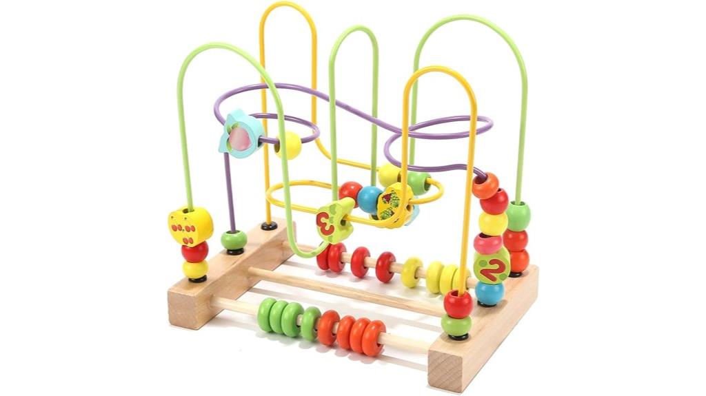kids bead maze toy