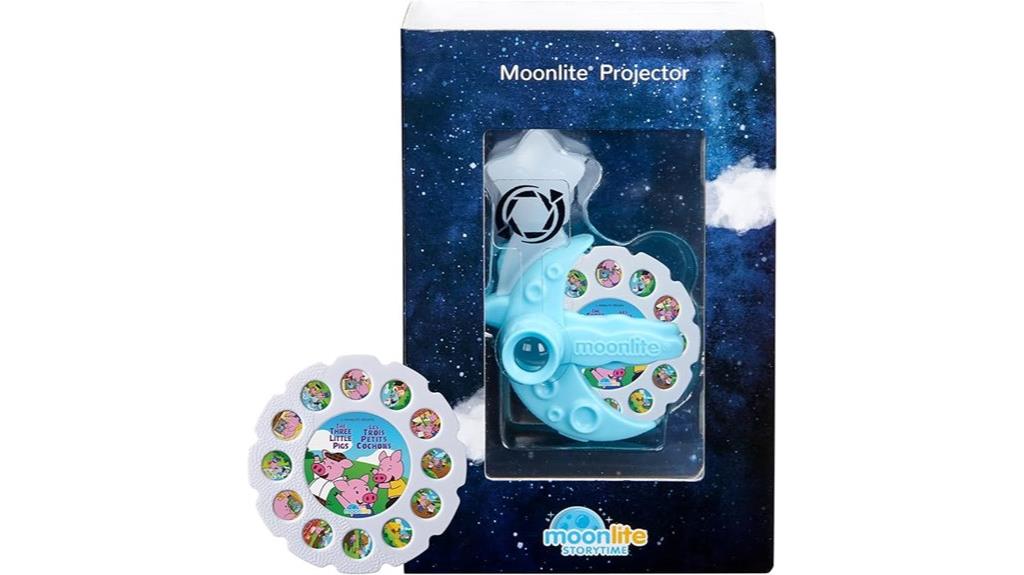 kids bedtime book projector