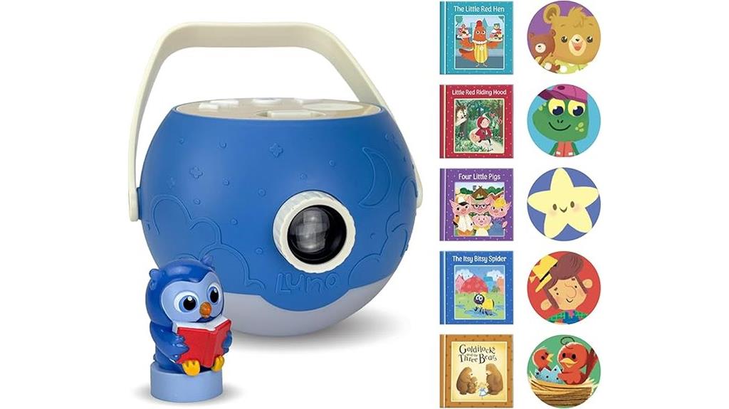 kids bedtime story projector