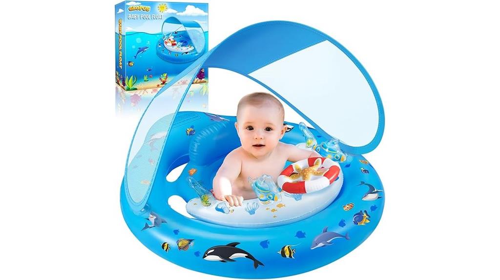kids canopy pool float