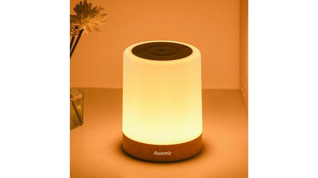 kids rgb touch night light
